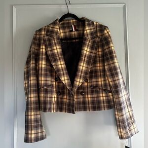 Tommy Hilfiger plaid jacket nwt